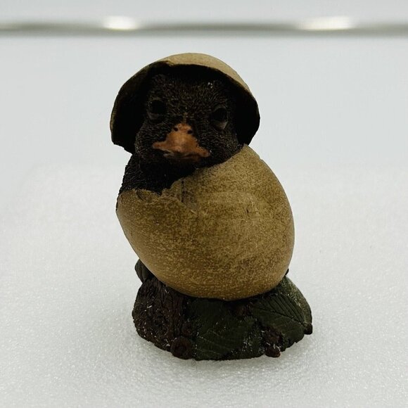 Tim Wolfe "Alvin" Hatching Chick Resin Retired 3" Tall Figurine #32 - Picture 1 of 7